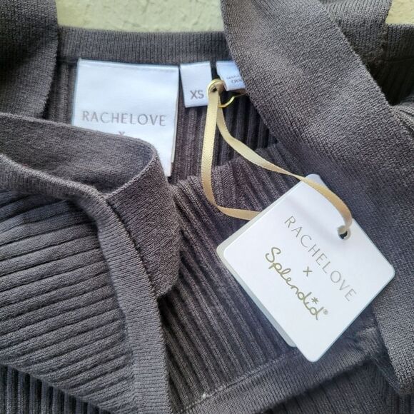 NWT Splendid x Rachelove Square Neck Sleeveless Ribbed Bodycon Tank Dress XS - Picture 13 of 13